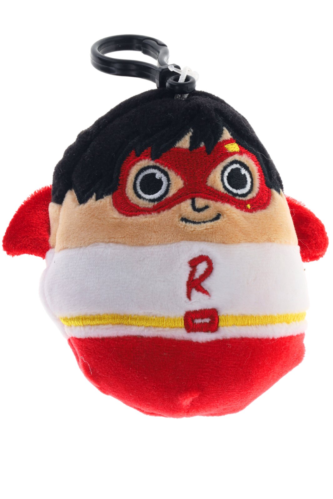 Squishmallows Ryan's World Squad Red Titan 3.5" Clip-On Bag Keychain Plush