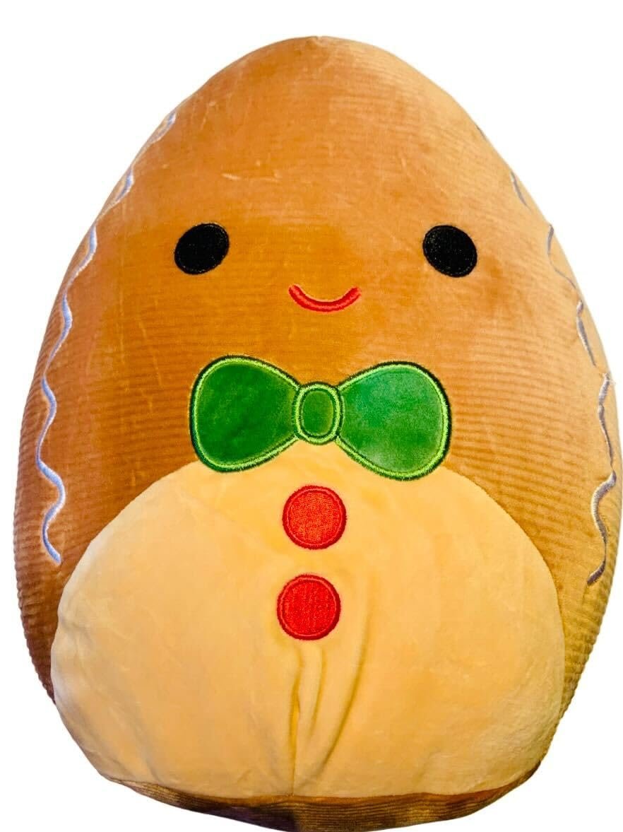 Squishmallows Official Kellytoy 12 Inch Squishy Soft Plush Toy Corduroy Christmas Squad Jordan