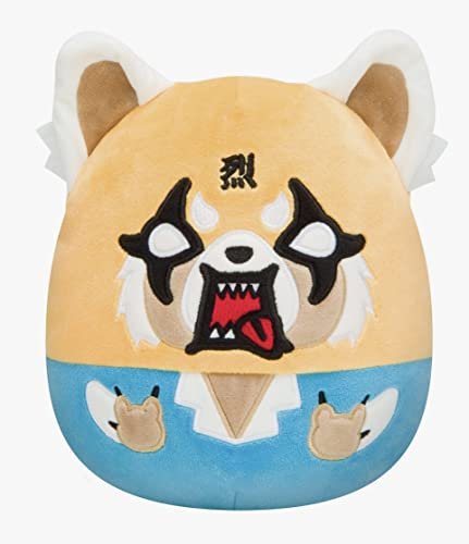 Squishmallows Sanrio Squad Angry Aggretsuko with Rage Expression 8" Plush