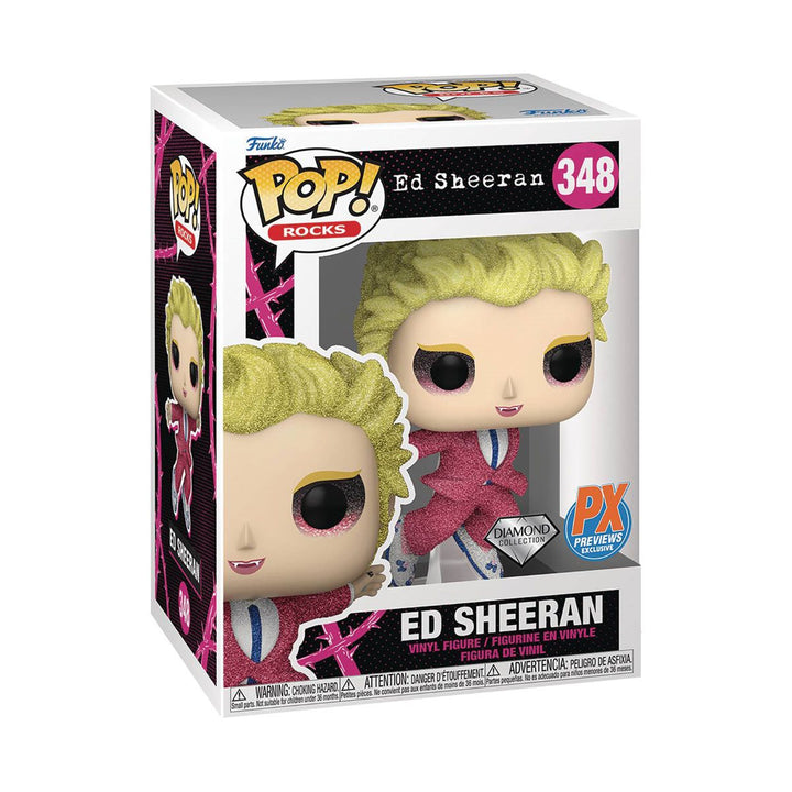 Funko Pop! Rocks: Ed Sheeran - Bad Habits Diamond Glitter Previews Exclusive