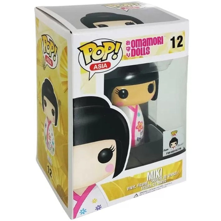 Funko Pop! Asia: Omamori Dolls - Miki #12 (Original, Vaulted, Exclusive)