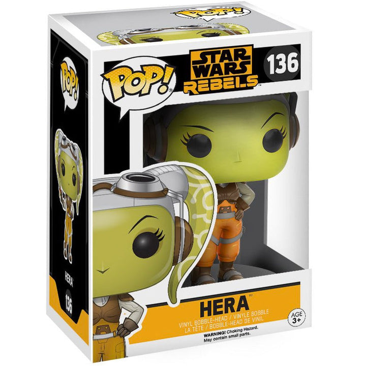 Funko Pop! vinyl figure packaging for Hera from Star Wars Rebels