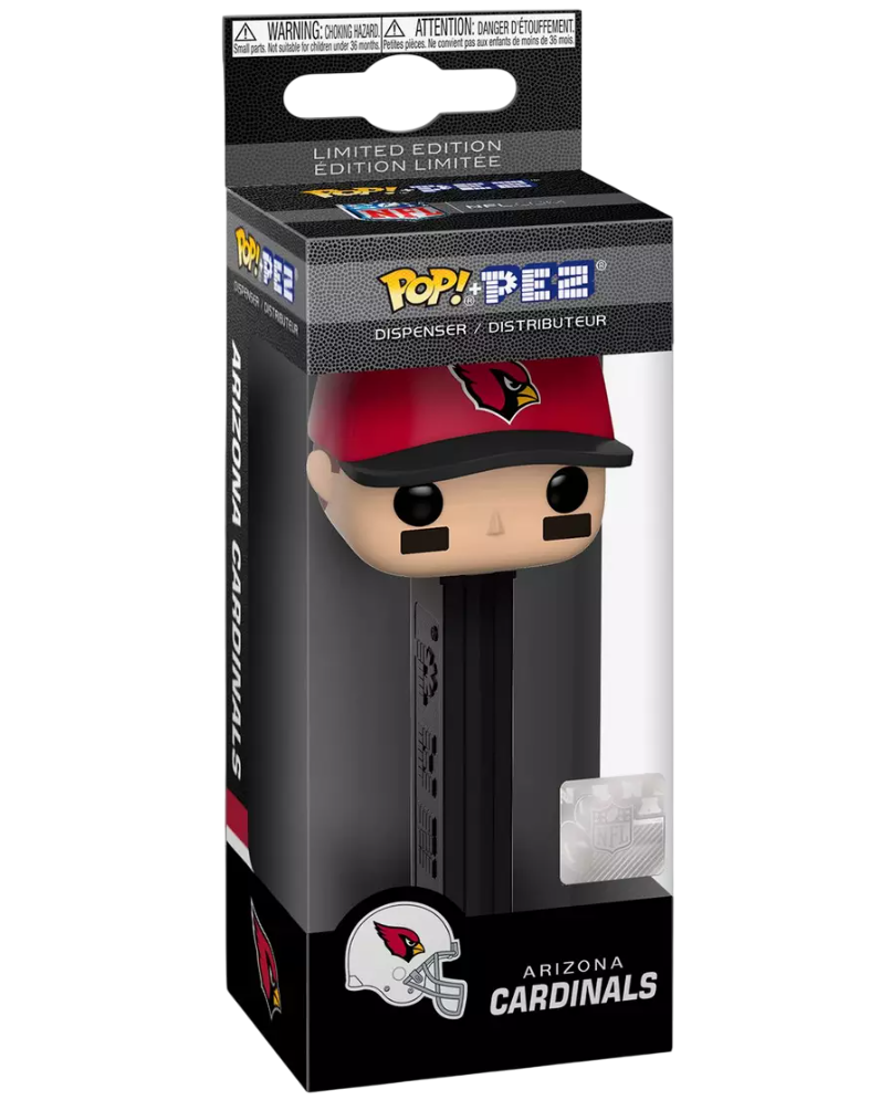 Funko Pop! PEZ Dispenser: Arizona Cardinals NFL Figure