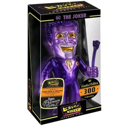 Funko Hikari: Plum Crazy Joker Sofubi Figure LE 500 - Ultra Rare DC Comics