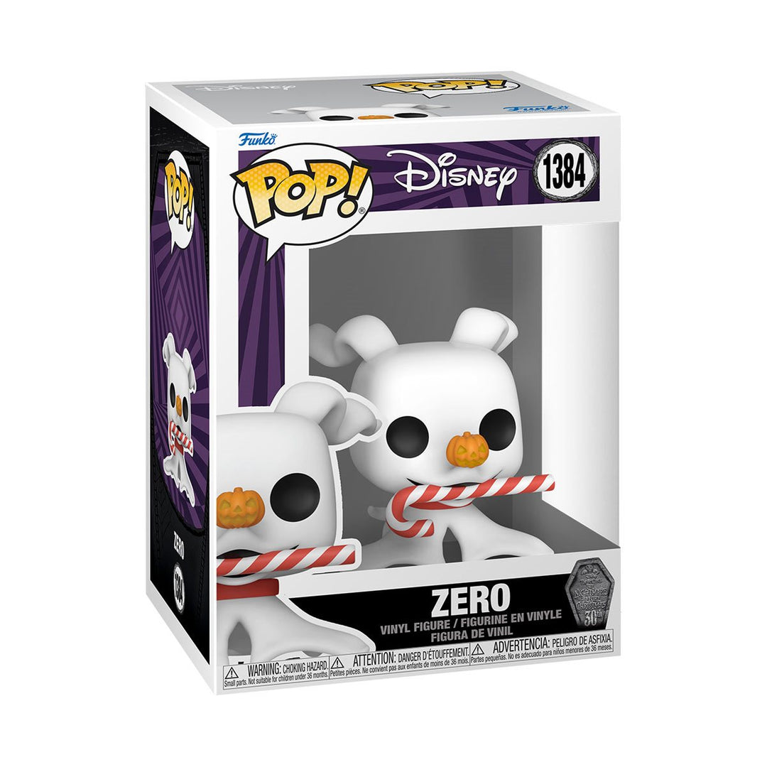 Funko Pop! The Nightmare Before Christmas 30th Anniversary Zero with Candy