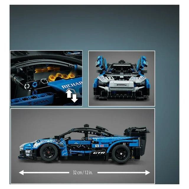 LEGO Technic McLaren Senna GTR 42123 Racing Sports Collectable Model Car Building Kit
