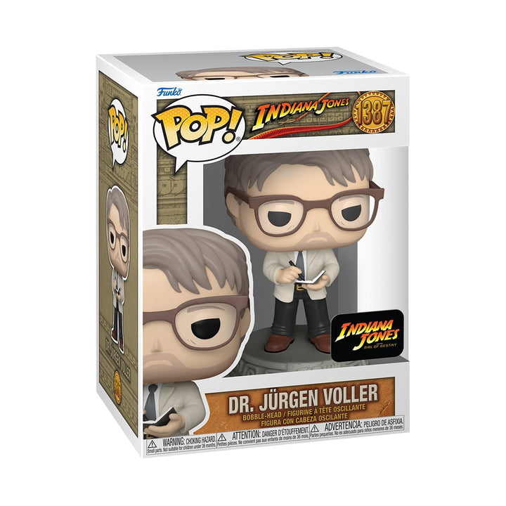 Funko Pop! Movies: Indiana Jones and the Dial of Destiny Dr. Jurgen Volle