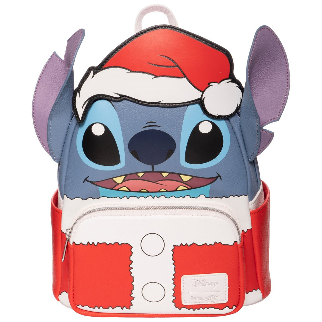 Loungefly Disney: Lilo & Stitch Holiday Santa Stitch Mini-Backpack