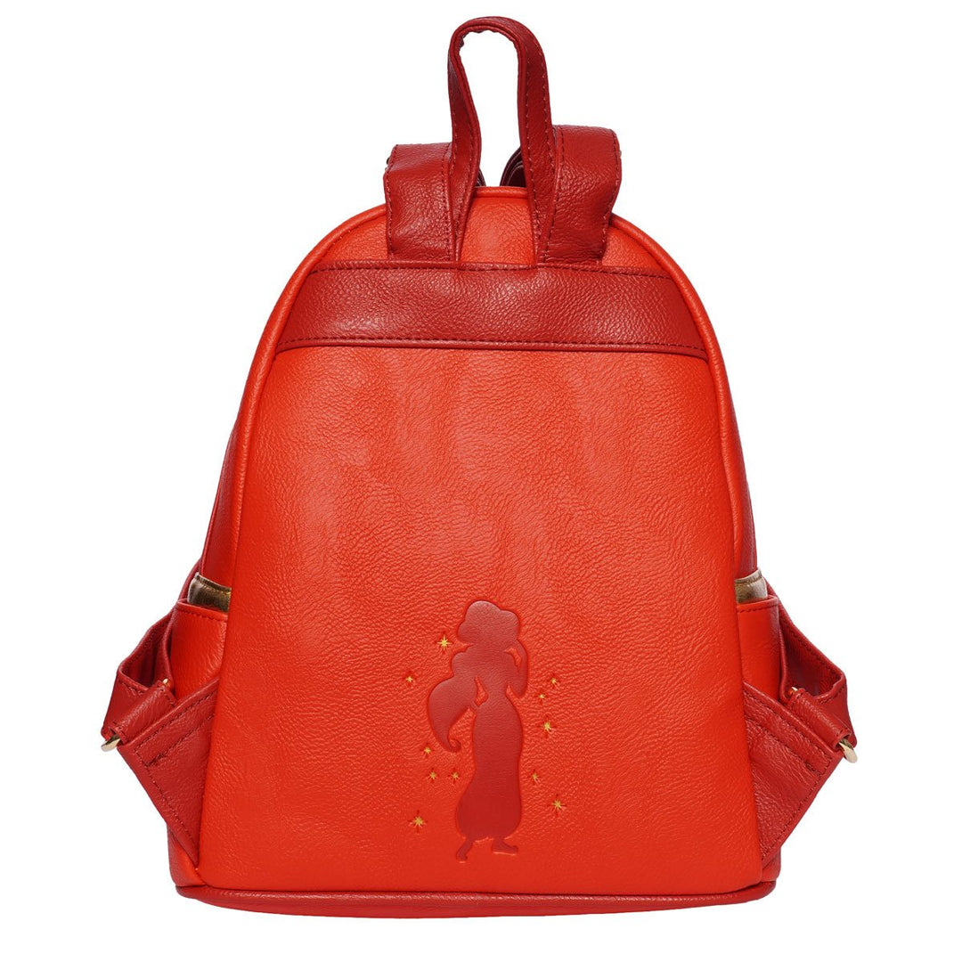 Loungefly Disney: Aladdin Princess Jasmine Red Outfit Cosplay Mini-Backpack