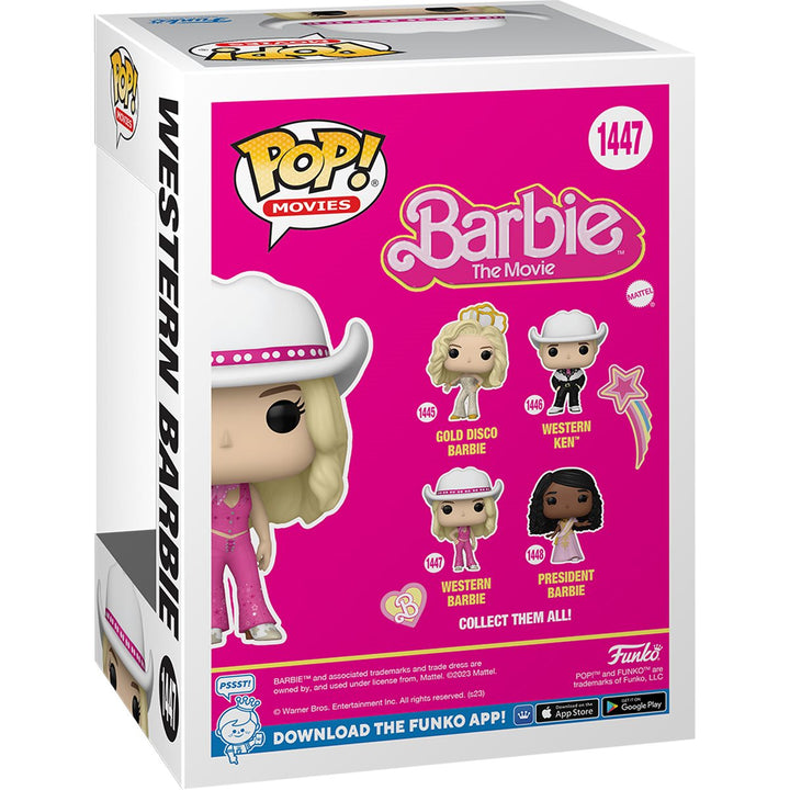 Funko Pop! Barbie Movie Western Barbie