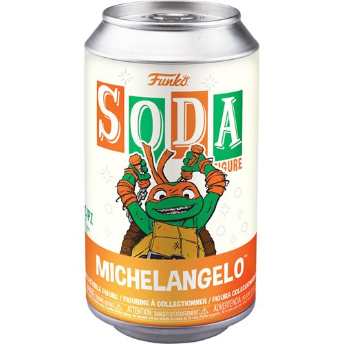 Funko Vinyl Soda Teenage Mutant Ninja Turtles Michelangelo Chase