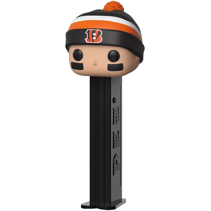 Funko Pop! PEZ Dispenser: Cincinnati Bengals NFL Beanie Figure