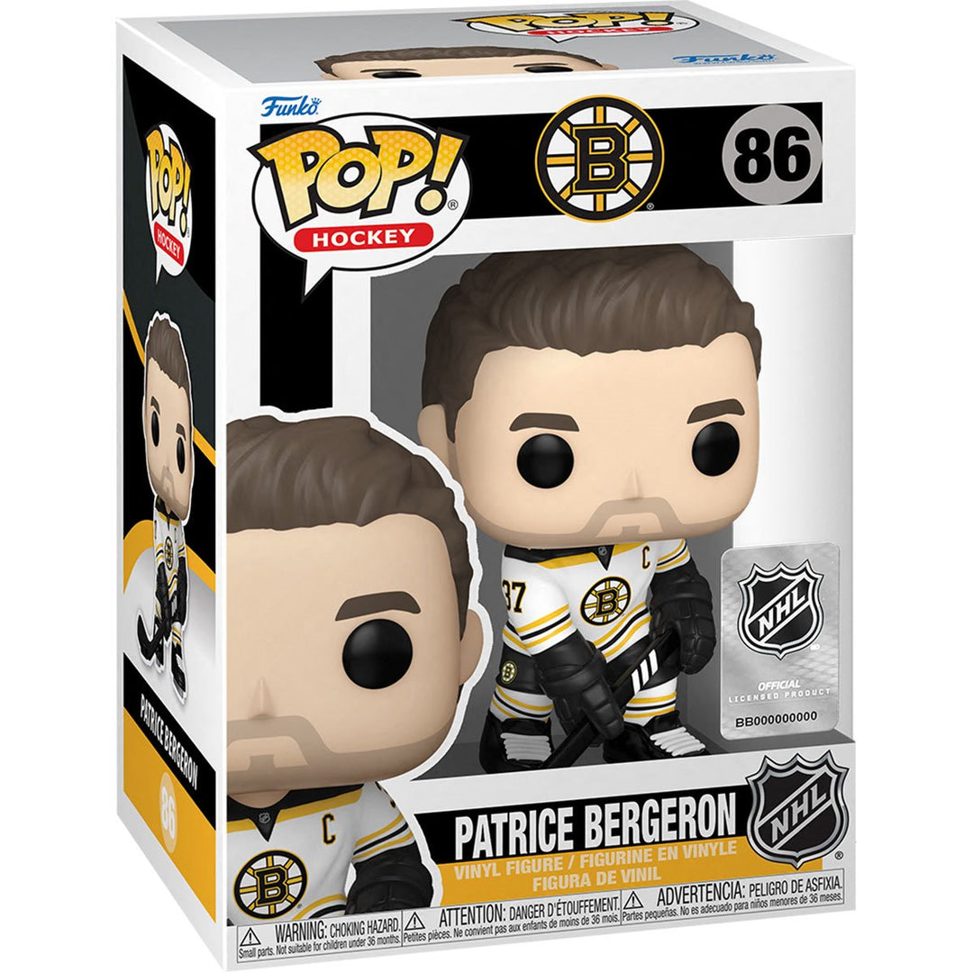 Funko Pop! Sports: NHL Bruins Patrice Bergeron (Road)