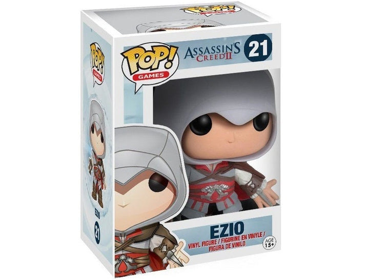 Funko Pop! Games: Ezio Auditore #21 (Assassin's Creed) Vaulted Video Game Figure