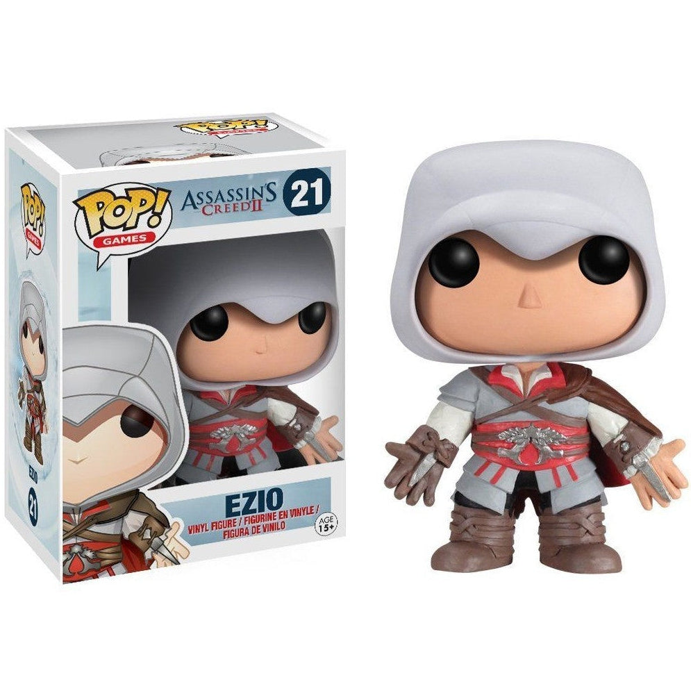 Funko Pop! Games: Ezio Auditore #21 (Assassin's Creed) Vaulted Video Game Figure