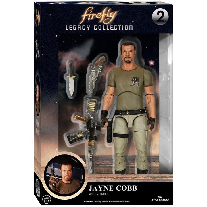 Funko Legacy Collection: Firefly - Jayne Cobb Action Figure with Vera (#2)