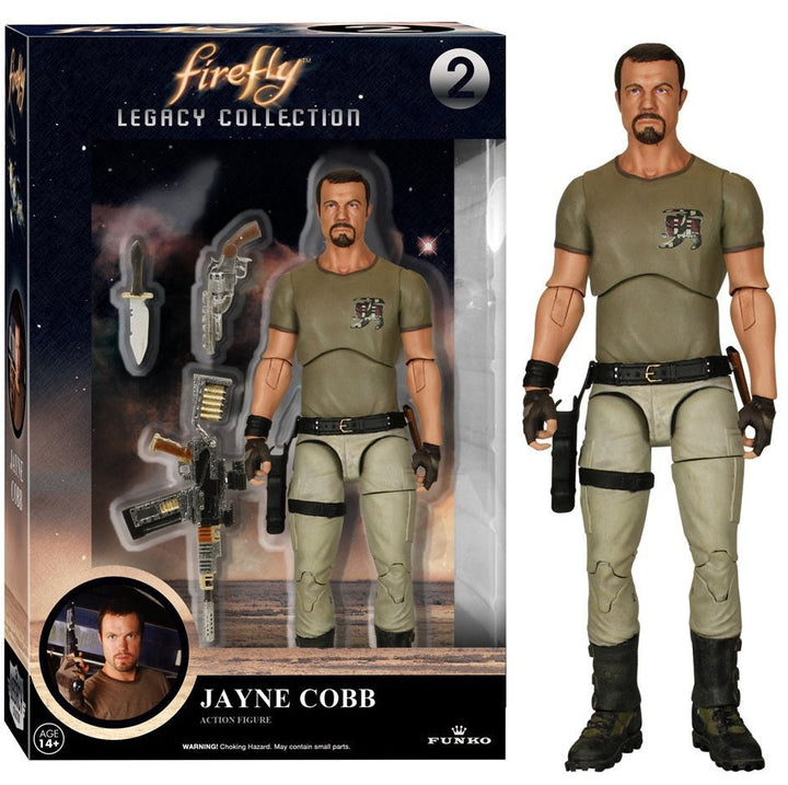 Funko Legacy Collection: Firefly - Jayne Cobb Action Figure with Vera (#2)