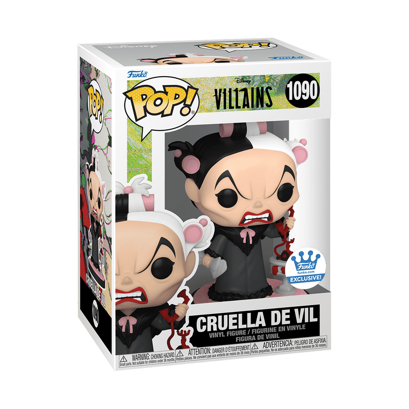 Funko Pop! Disney: Cruella De Vil Holding Phone