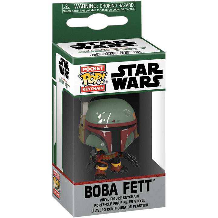 Funko Pocket Pop! Boba Fett Keychain - Star Wars: The Book of Boba Fett
