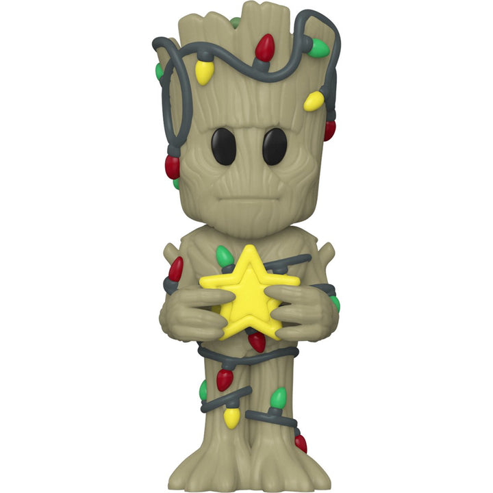 Funko Vinyl SODA Marvel: Christmas Groot RARE Glow Chase (Limited 15,000 Pcs)