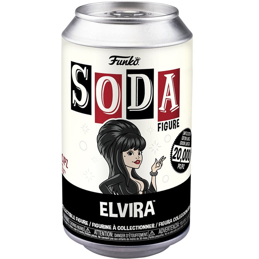 CHASE! Elvira Funko SODA (Red Diamond Glitter) EE Exclusive LE 3300