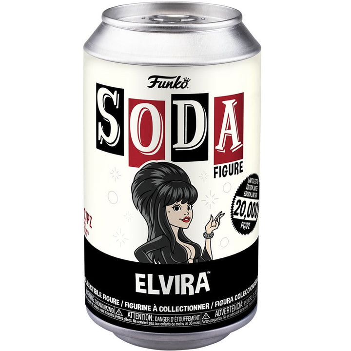 CHASE! Elvira Funko SODA (Red Diamond Glitter) EE Exclusive LE 3300