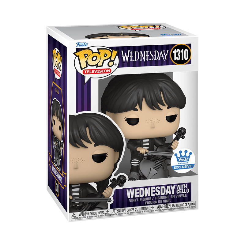 Funko Pop! TV: The Addams Family Wednesday With Cello