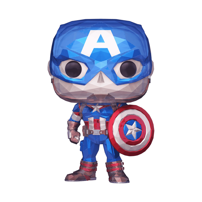 Funko Pop! Marvel: Captain America Facet