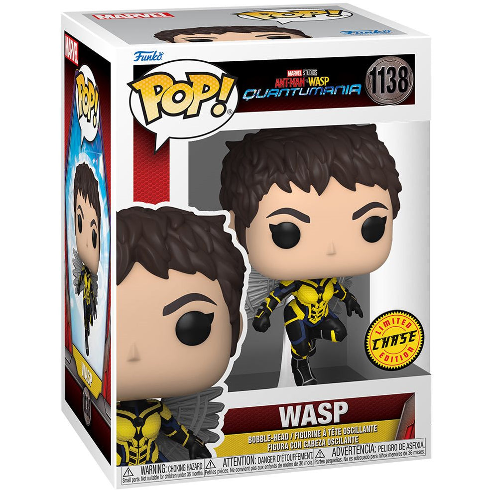 Funko Pop! Wasp (CHASE) - Ant-Man and The Wasp: Quantumania Marvel