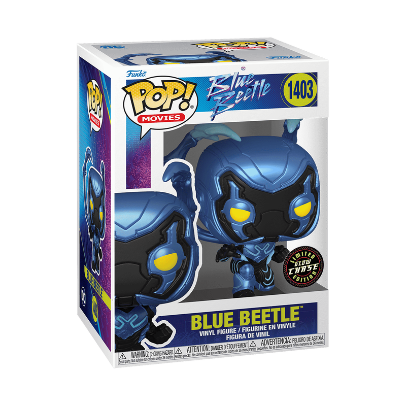 Funko Pop! DC Comics: Blue Beetle Crouching Chase