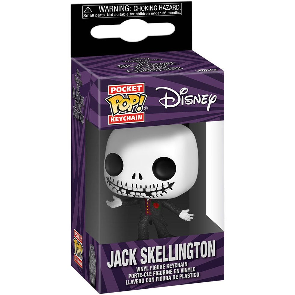Funko Pocket Pop! Jack Skellington Keychain: NBC 30th Anniv