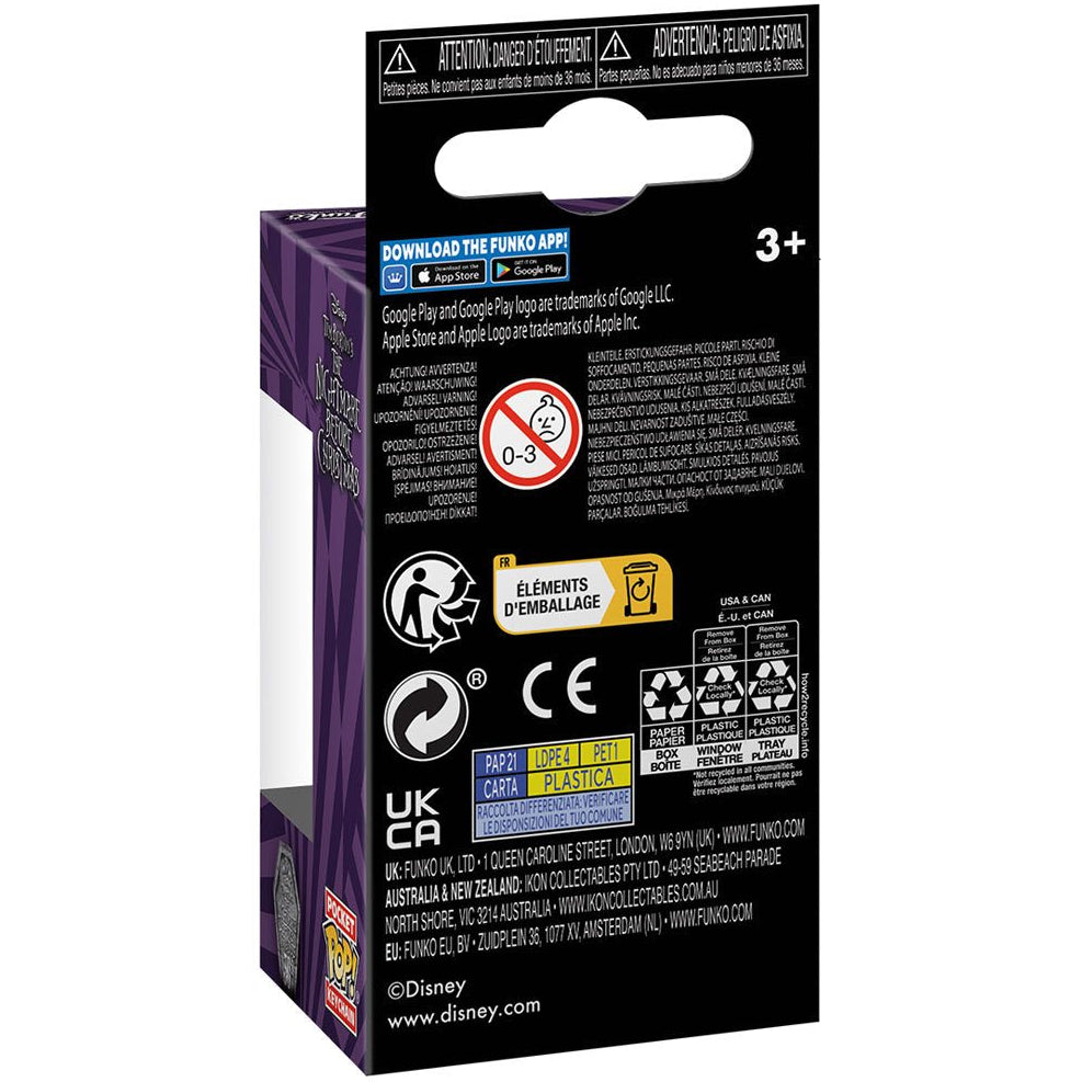 Funko Pocket Pop! Jack Skellington Keychain: NBC 30th Anniv