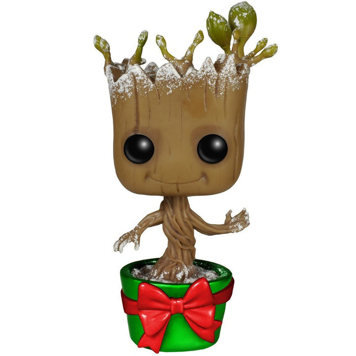 Funko Pop! Holiday Dancing Groot #101 Snowy Metallic Exclusive (Marvel)