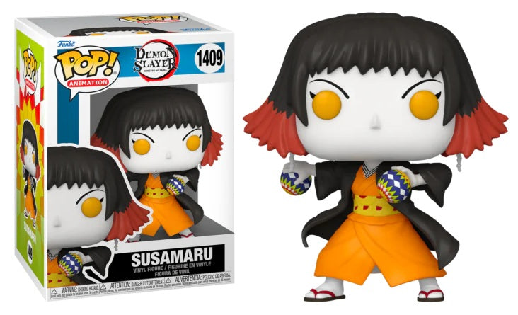 Funko Pop! Animation: Demon Slayer - Susamaru Vinyl Figure | Must-Have Anime Collectible