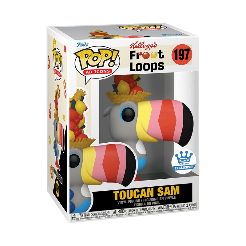 Funko Pop! Ad Icon: Kellogg's Toucan Sam With Fruit Hat
