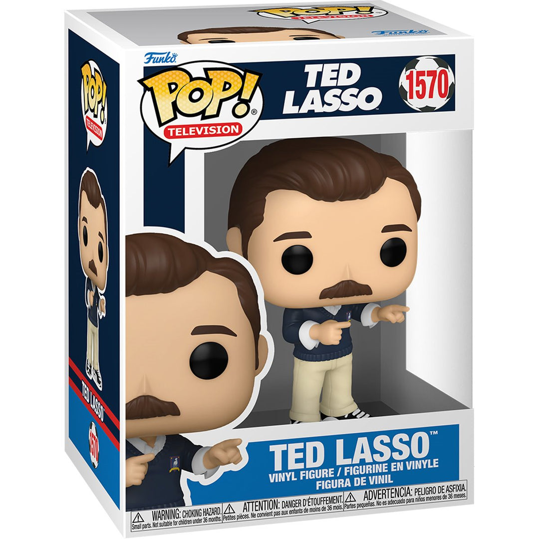 Funko Pop! TV: Ted Lasso (Pointing) #1570 AFC Richmond Coach Vinyl Figure