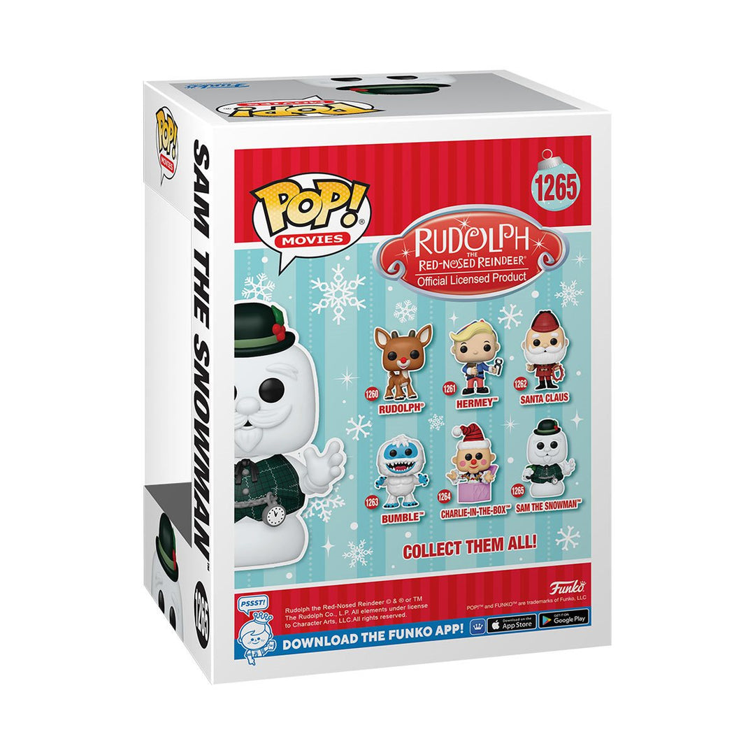 Funko Pop! Movies: Rudolph the Red-Nosed Reindeer Sam the Snowman
