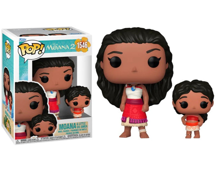 Funko Pop! vinyl figure of a character from Moana 2 with packaging on a white background