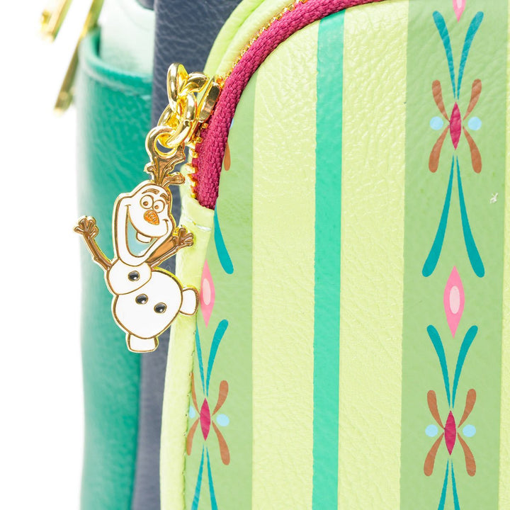 Loungefly Disney: Frozen Princess Anna Cosplay Green Dress Mini-Backpack