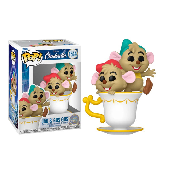 Funko Pop! Jaq & Gus Gus Teacup - Cinderella's 75th Anniversary
