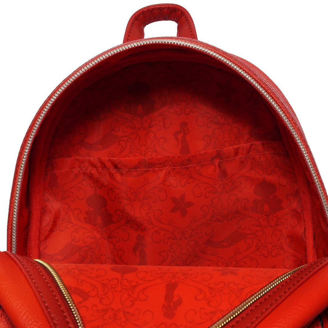 Loungefly Disney: Aladdin Princess Jasmine Red Outfit Cosplay Mini-Backpack