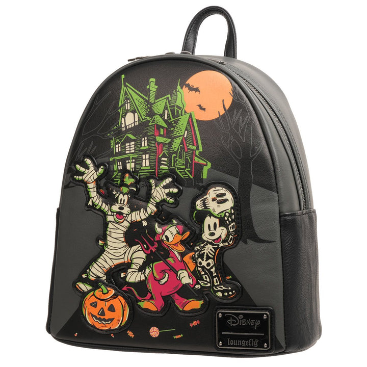 Loungefly Disney: 100 Halloween Trick or Treaters Glow-in-the-Dark Mini-Backpack