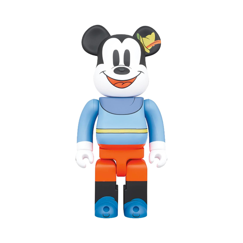 Roll over image to zoom in Medicom Mickey Mouse Brave Little Tailor 1000% Be@rbrick Figure