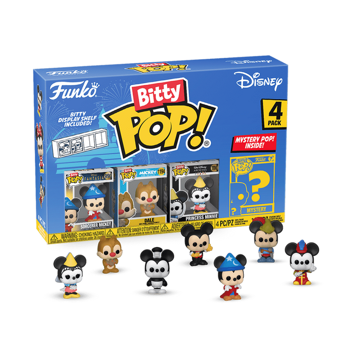 Funko Bitty Pop! Disney 4-Pack Series 3