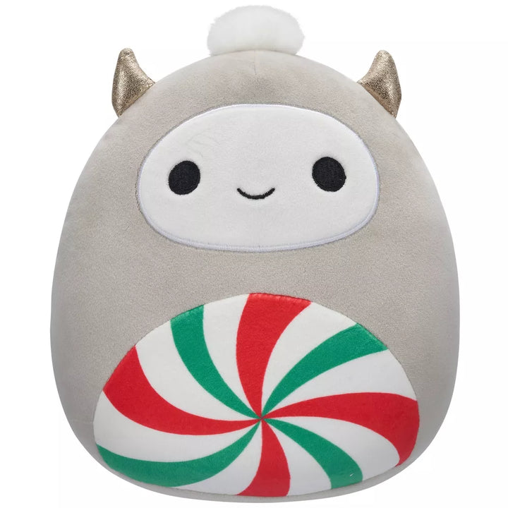 Squishmallows 8" Gray Yeti with Peppermint Swirl Belly Little