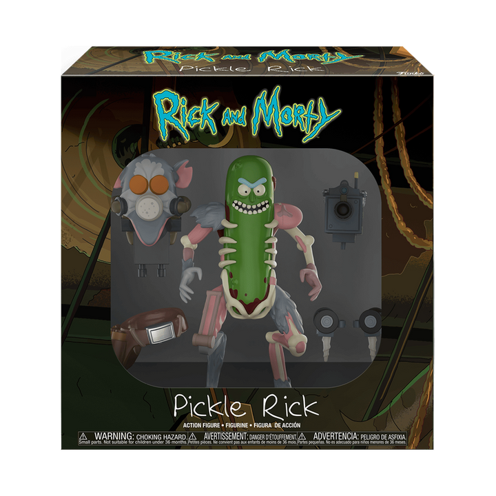 Funko Rick and Morty Pickle Rick Action Figure