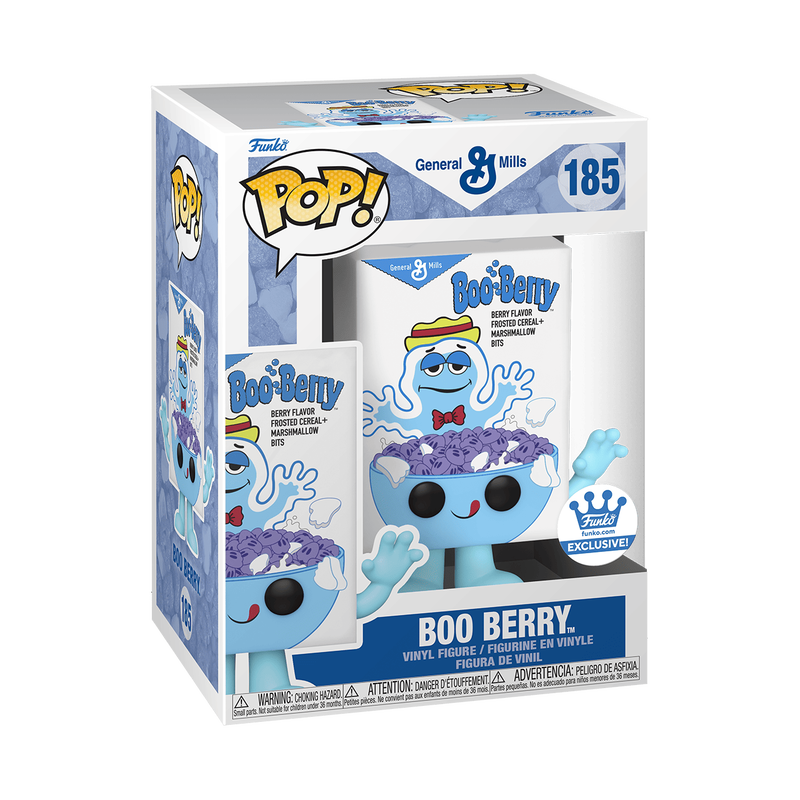 Funko Pop! Ad Icons Boo Berry Cereal Box