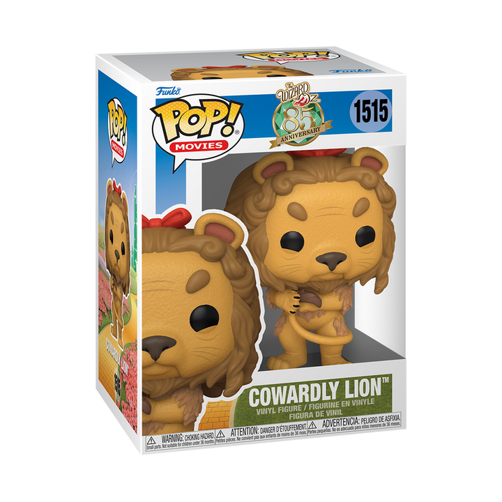 Funko Pop! The Wizard of Oz Cowardly Lion (85th Anniversary)