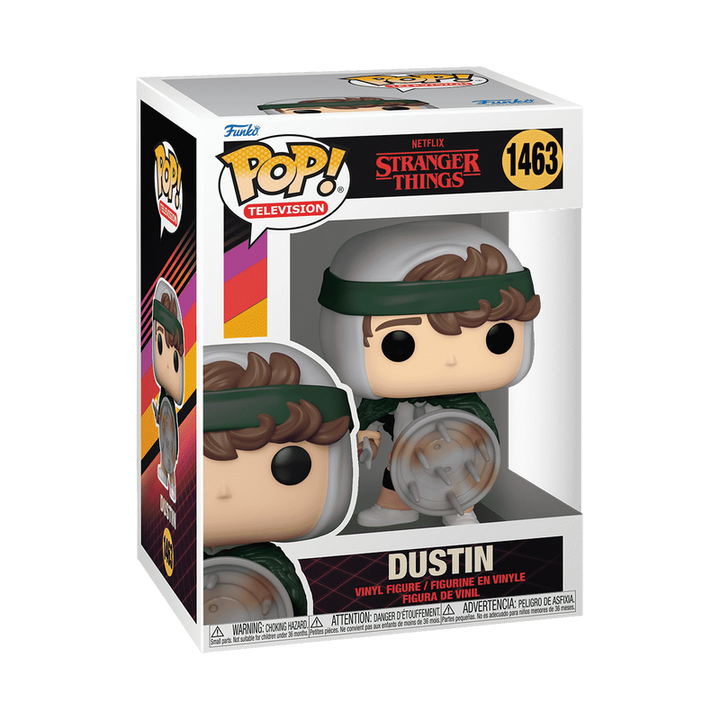 Funko Pop! Stranger Things Dustin with Spear and Shield