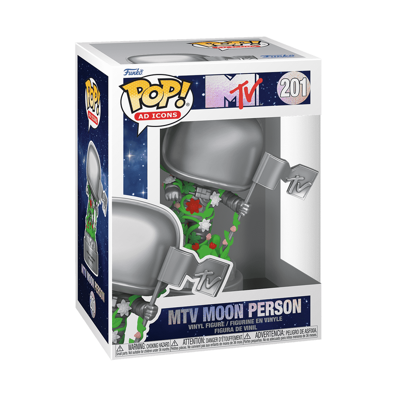 Funko Pop! Ad Icon: MTV Moon Person with Flowers